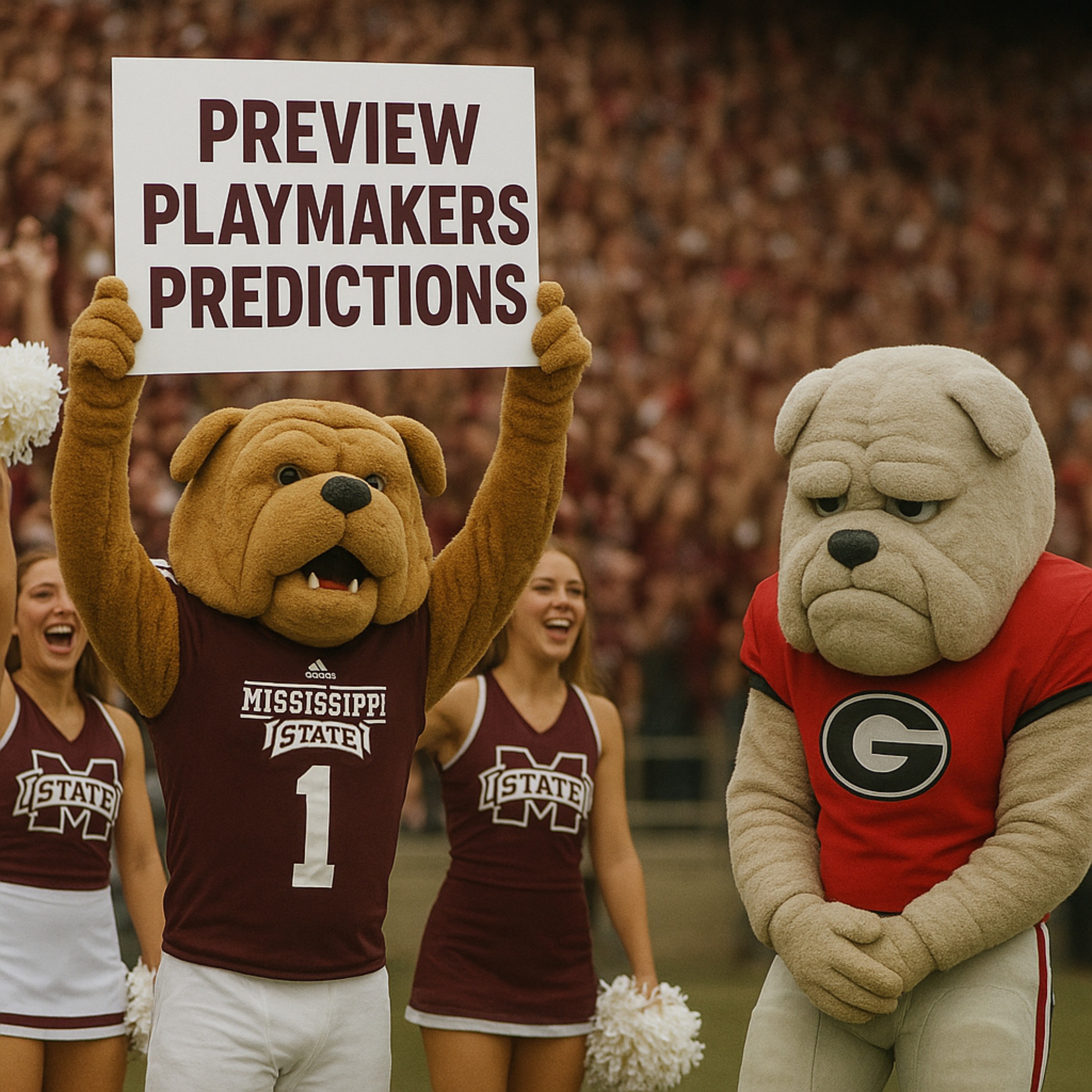 11-7-25: Preview, Playmakers, and Predictions for Mississippi State-Georgia