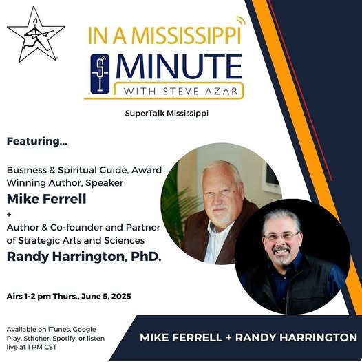Mike Ferrell (aka The Monk Guy) and Dr. Randy Harrington