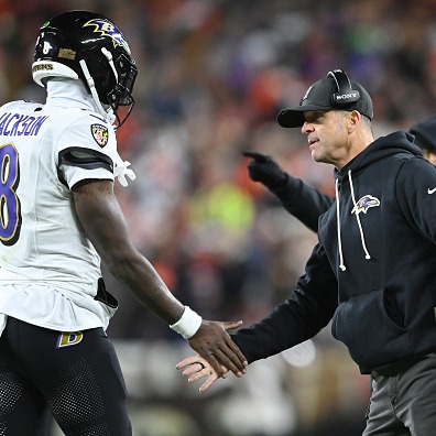 Is Lamar missing practice this week a bigger deal compared to last week?