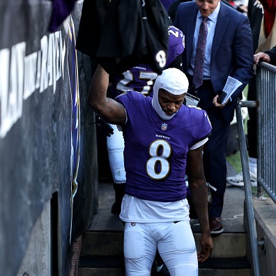 How would you grade Lamar's performance in the win over New York