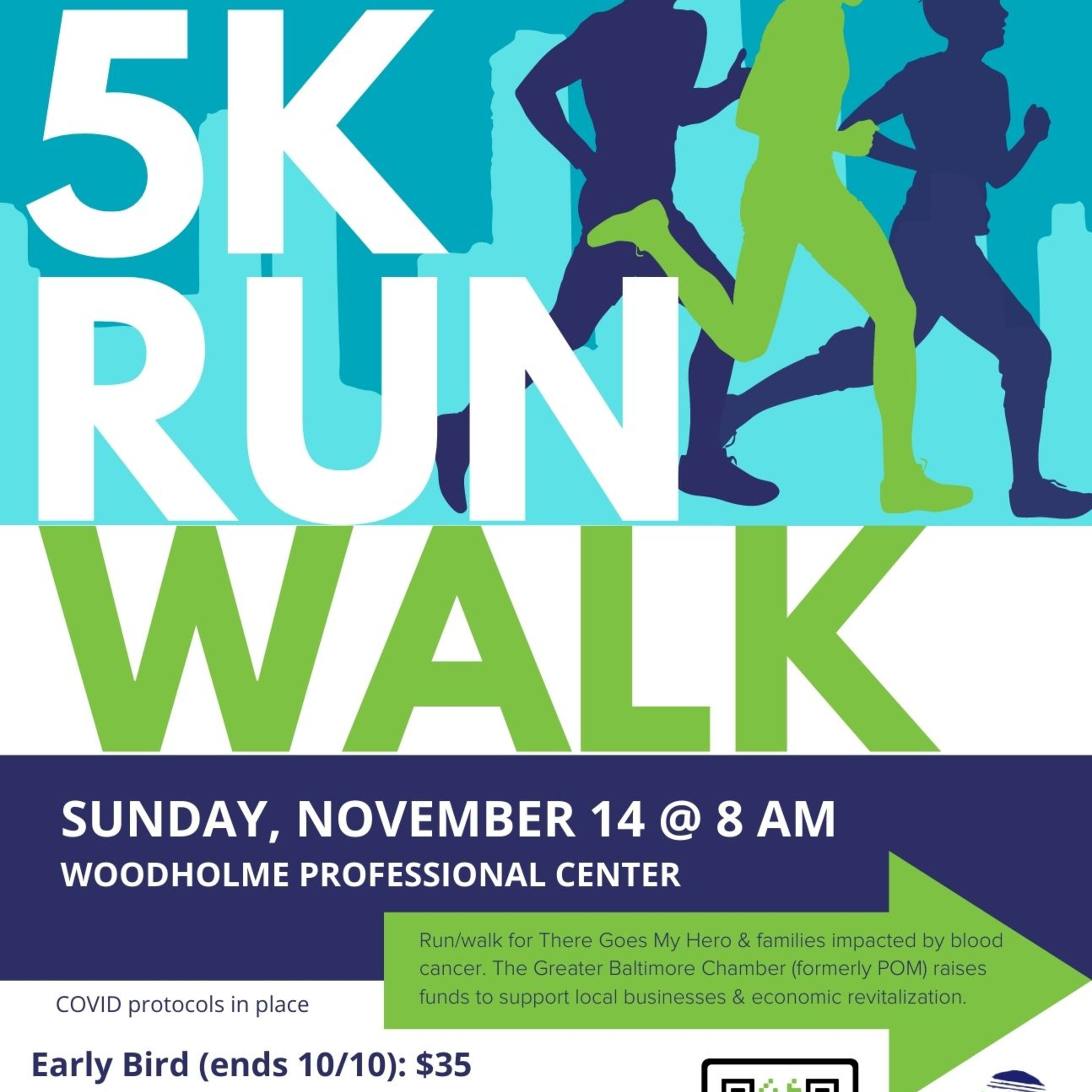 Pikesville 5K Supporting There Goes My Hero and Greater Baltimore Chamber of Commerce episode artwork