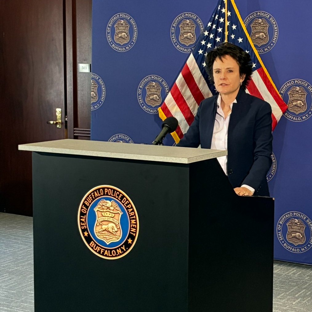 Buffalo Police commissioner Erika Shields on Saturday afternoon's officer-involved shooting in Buffalo's East Side neighborhood episode artwork