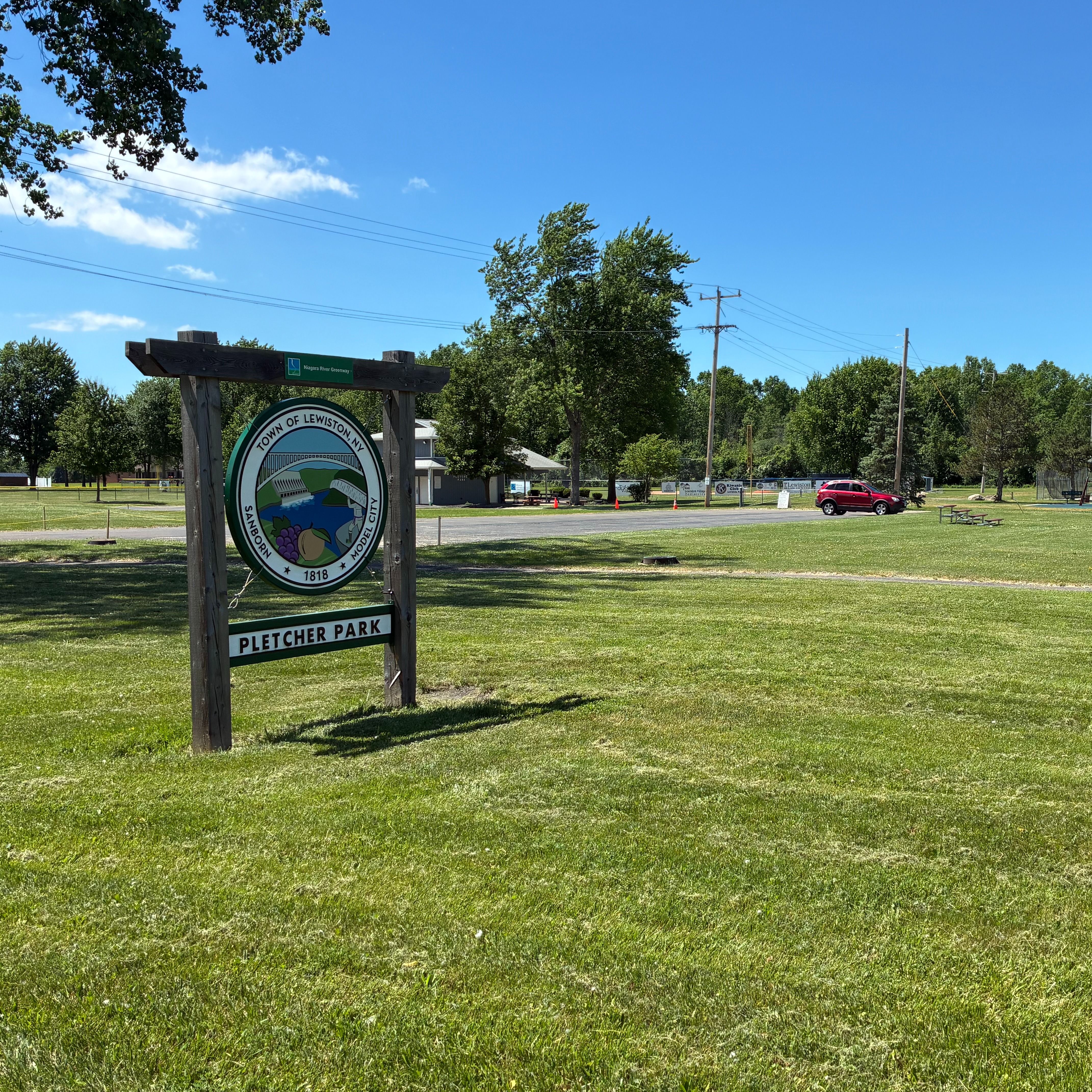 Recreation director in the Town of Lewiston, Tim Smith on the treatment for ticks at town parks episode artwork