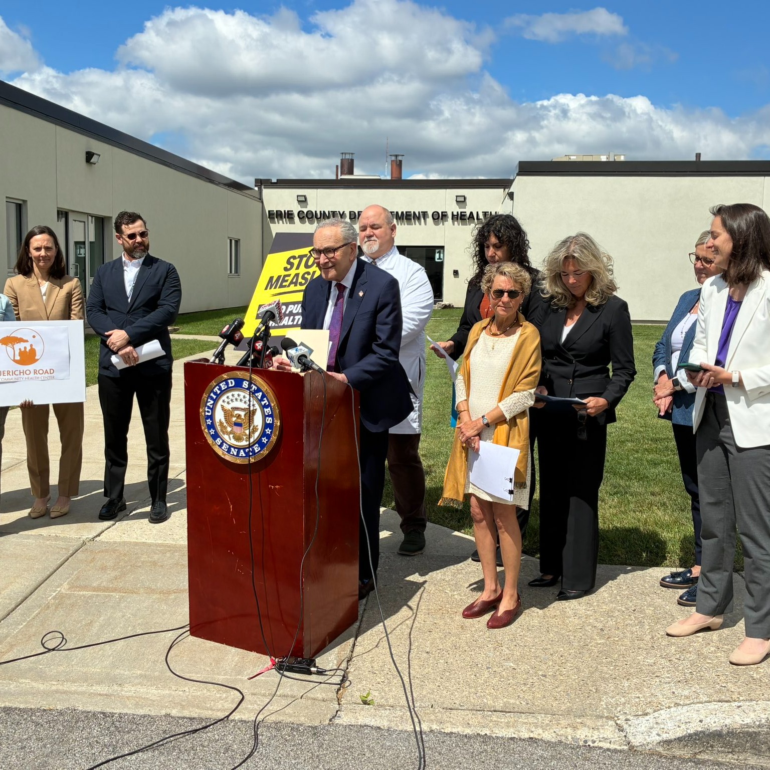 U.S. Sen. Chuck Schumer calls for action to address recent measles cases in Western New York and beyond episode artwork