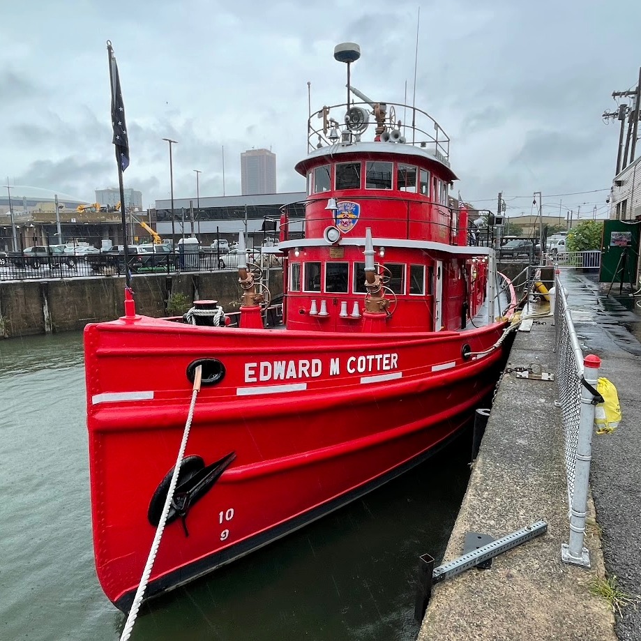 E.M. Cotter fireboat Cpt. Michael Kick on the fireboat's continued efforts to serve the City of Buffalo episode artwork