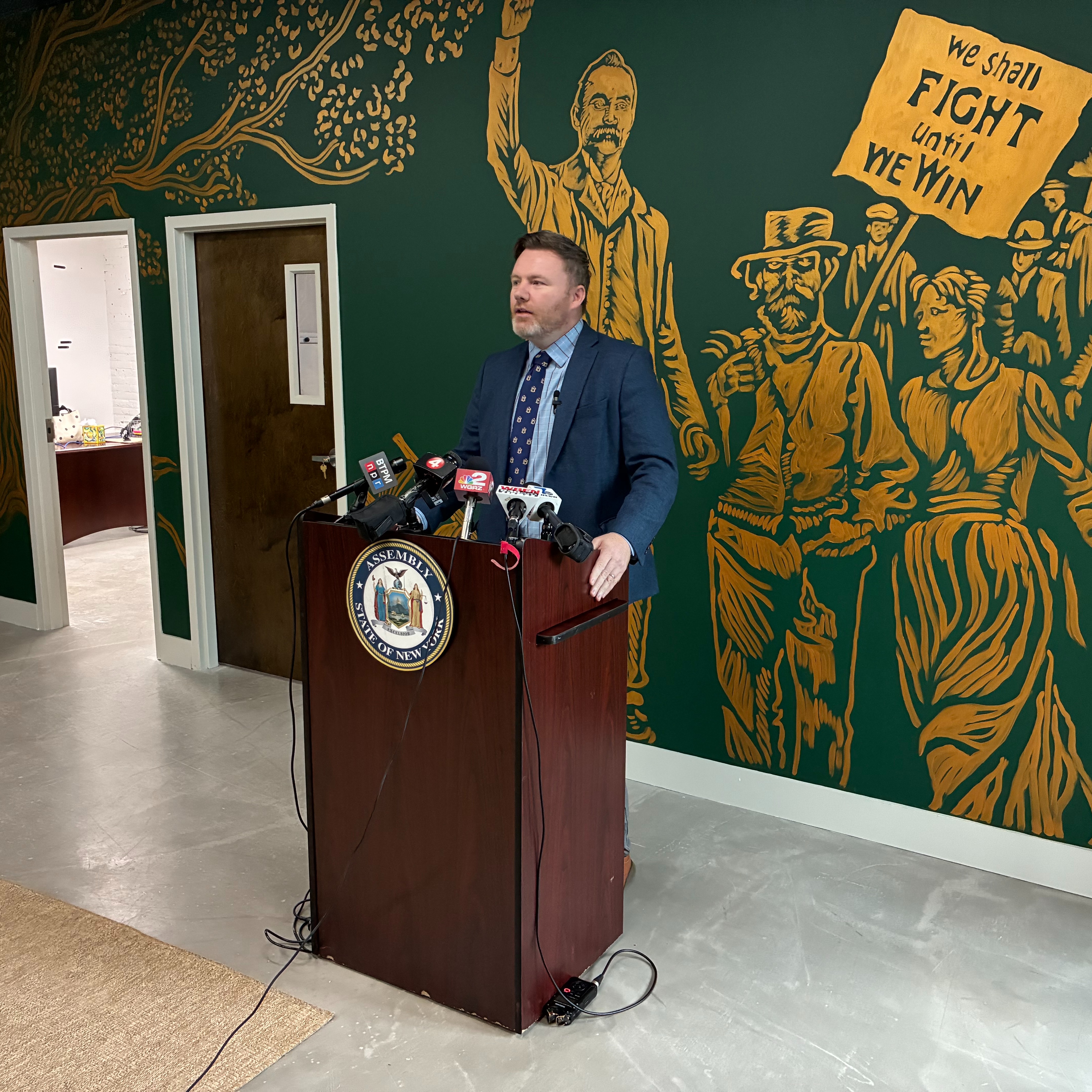 State Assemblyman Pat Burke calls for a comprehensive criminal investigation from New York State Police into the Buffalo Catholic Diocese after the arrest of Fr. Jeffrey Nowak episode artwork