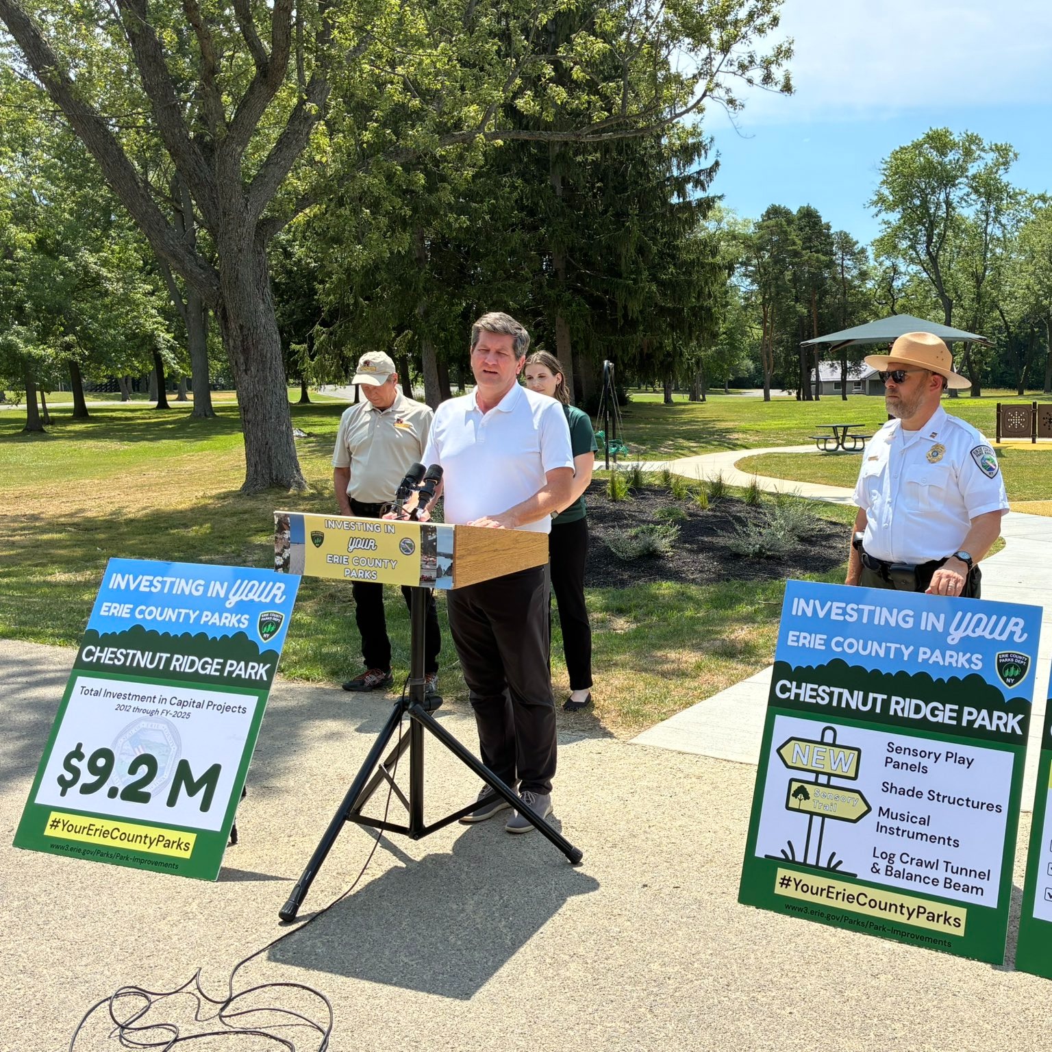 Erie County Parks cuts the ribbon for a new sensory trail at Chestnut Ridge Park episode artwork