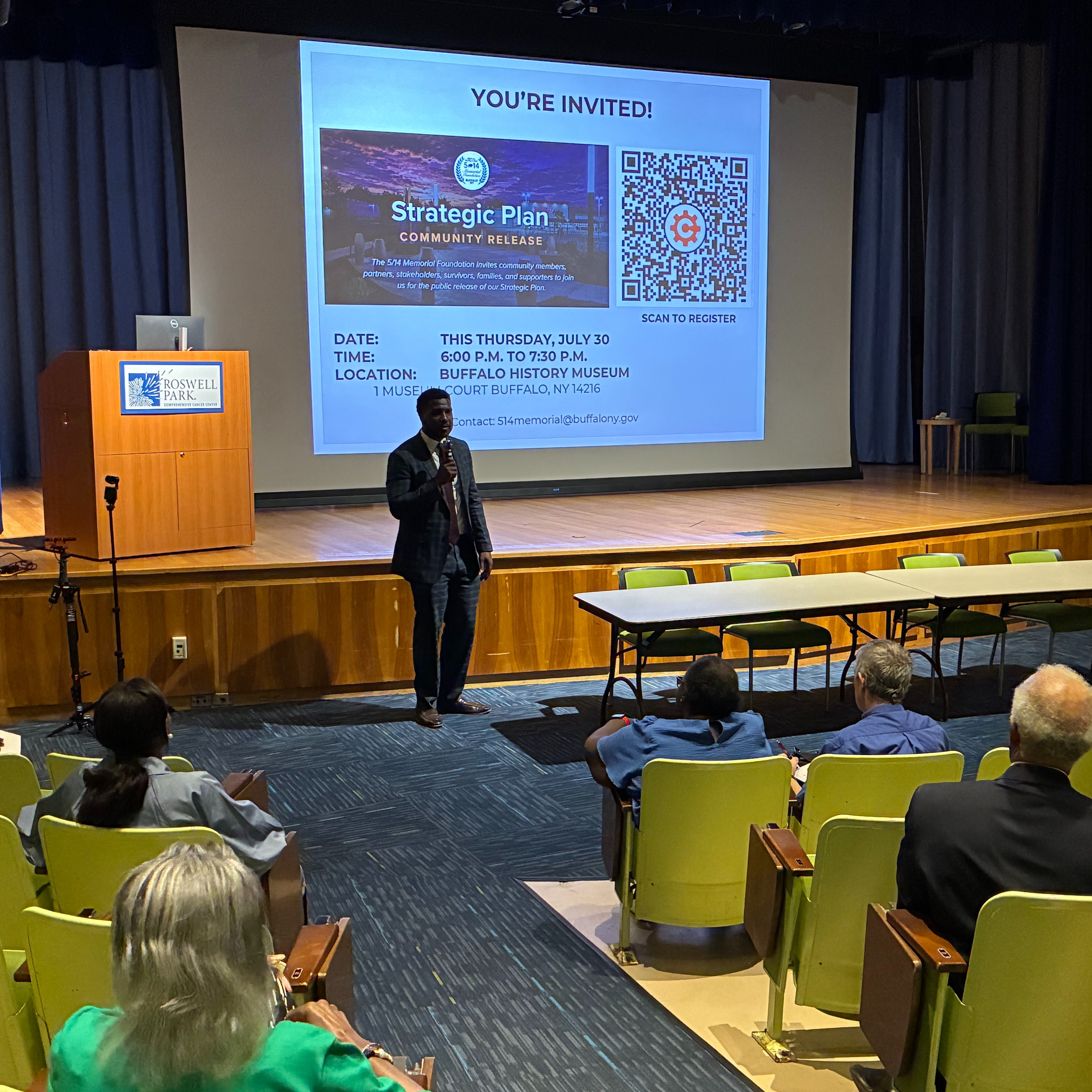 Chad Houston of the 5-14 Memorial Foundation on Tuesday's Faith Leadership Convening 'Building Legacy Out of Memory' episode artwork
