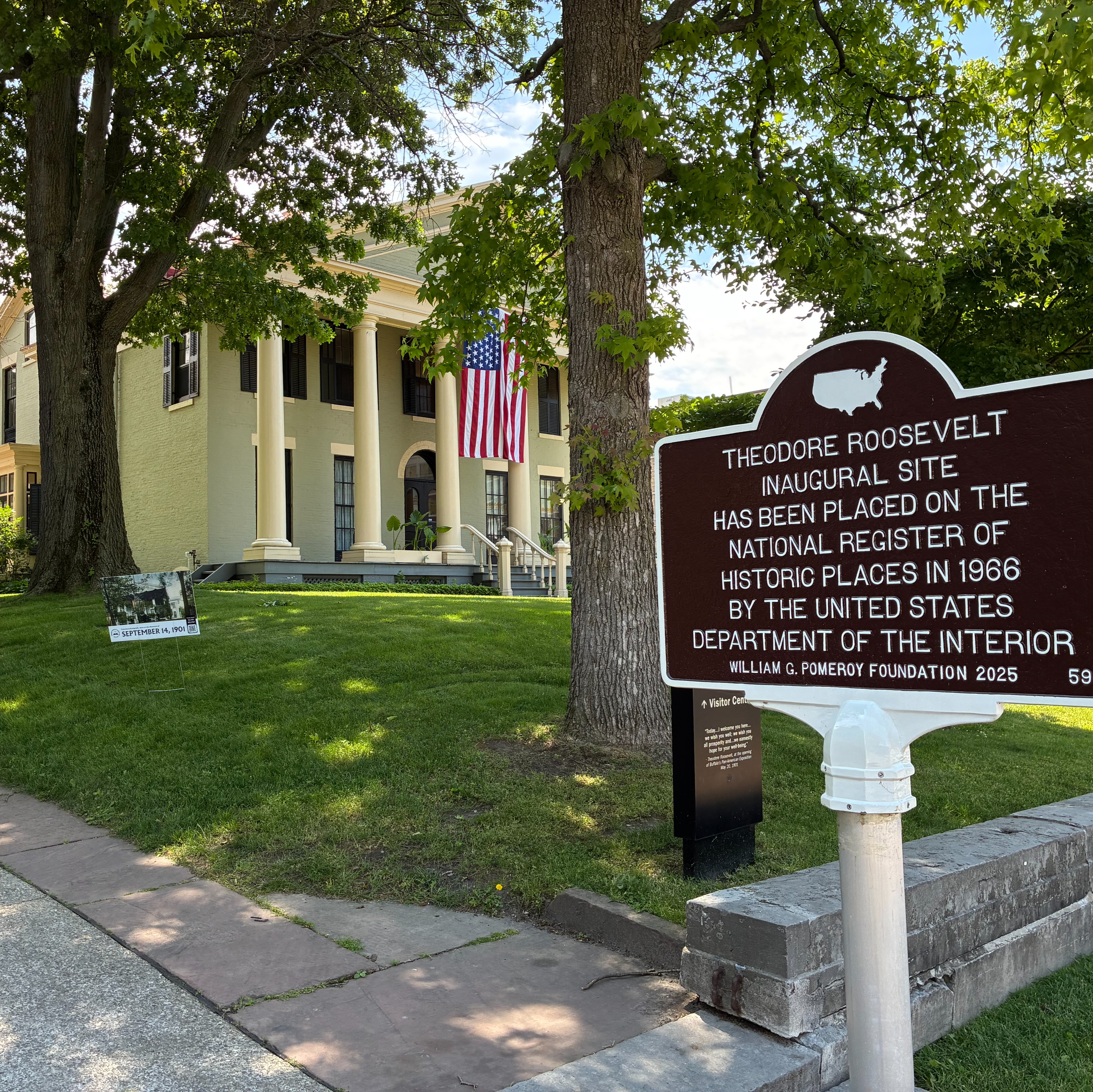Spencer Morgan from the Theodore Roosevelt Inaugural National Historic Site on U.S. Sen. Chuck Schumer's call on the National Park Service to release this year's funds for the site episode artwork
