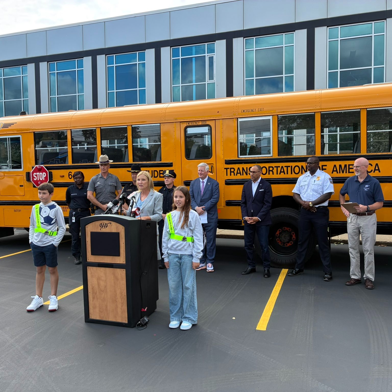 AAA of Western and Central New York hosts its annual “School’s Open, Drive Carefully” press conference episode artwork