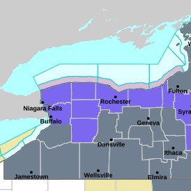 Winter Weather Advisory posted for northern WNY