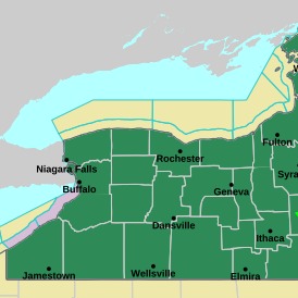 Stormy Tuesday in store for WNY; slight risk of isolated tornado