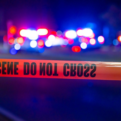 Two killed in red light crash near CPD Headquarters