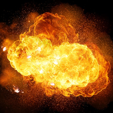 Two people recovering after explosion inside Sycamore paint facility