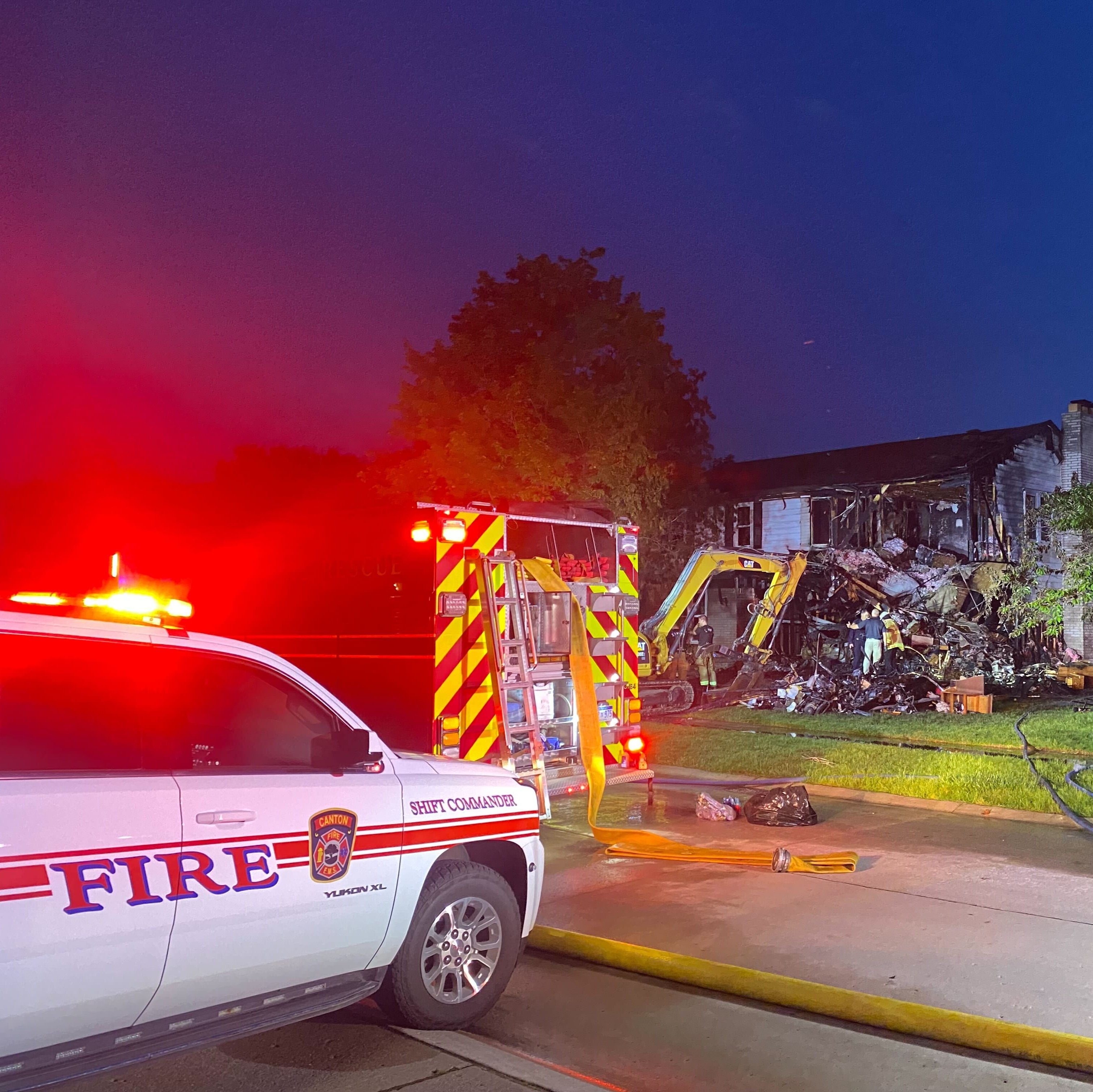 Canton man, who tried to save pet, dies in house fire episode artwork