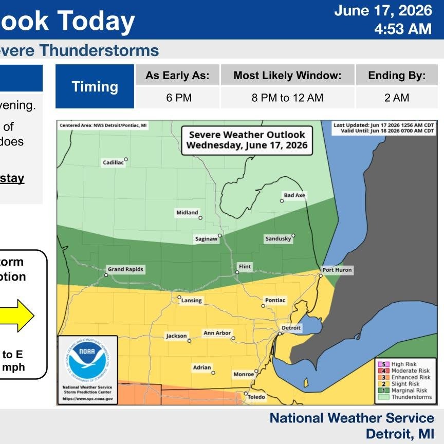 Tornadoes possible as storms take aim at Metro Detroit episode artwork