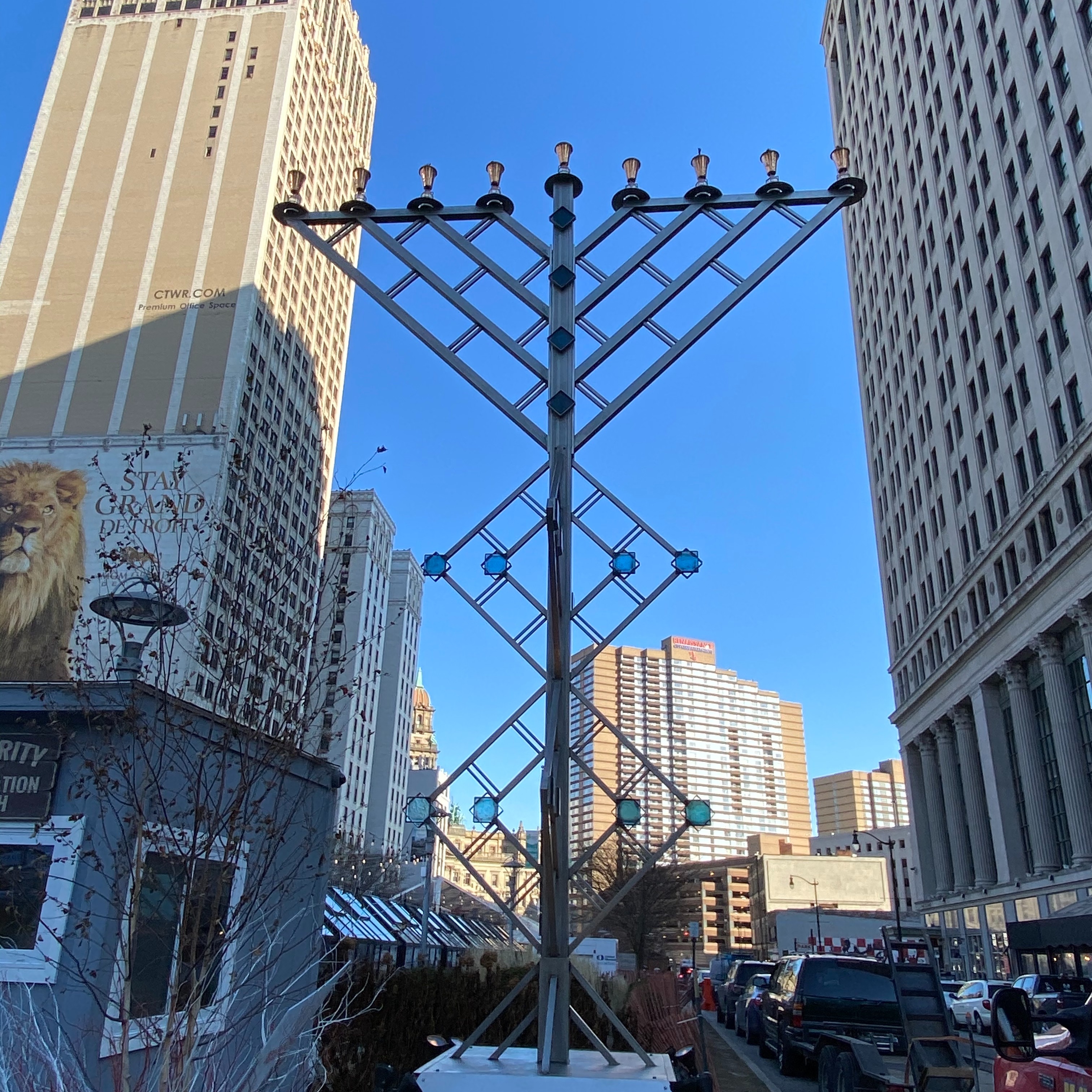Menorah in the D to kick off Hanukkah Sunday night episode artwork