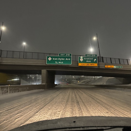 Road crews working to clear Metro Detroit roads after snowstorm episode artwork