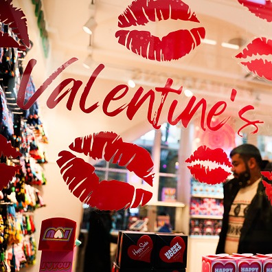 A day to celebrate love, for yourself and others, Valentine's Day in Saturday episode artwork