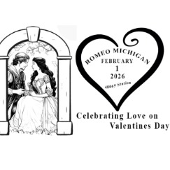 Love celebrated by Romeo and Juliette post offices episode artwork
