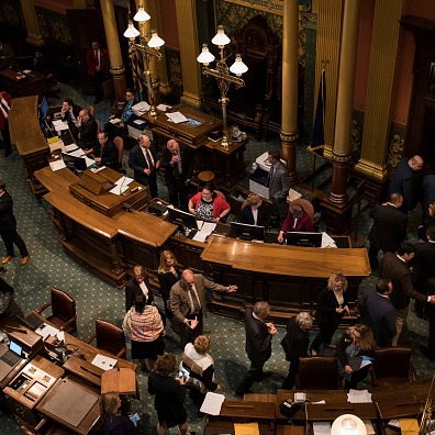 GOP Senate Leader says it's harder to make it in Michigan since Whitmer took office episode artwork