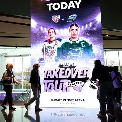 Professional Women's Hockey League game at Little Caesars Arena episode artwork