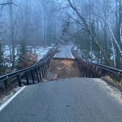 Michigan's popular Tunnel of Trees road closed due to washout episode artwork