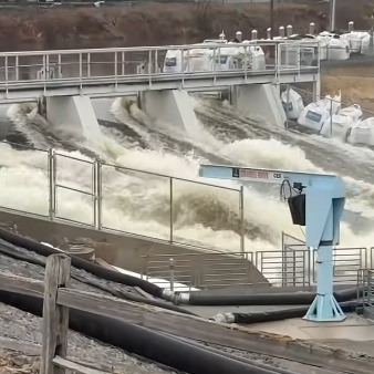 Gov. Gretchen Whitmer addresses Cheboygan dam crisis episode artwork