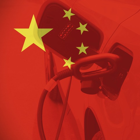 The concern about Chinese vehicles in the United States episode artwork