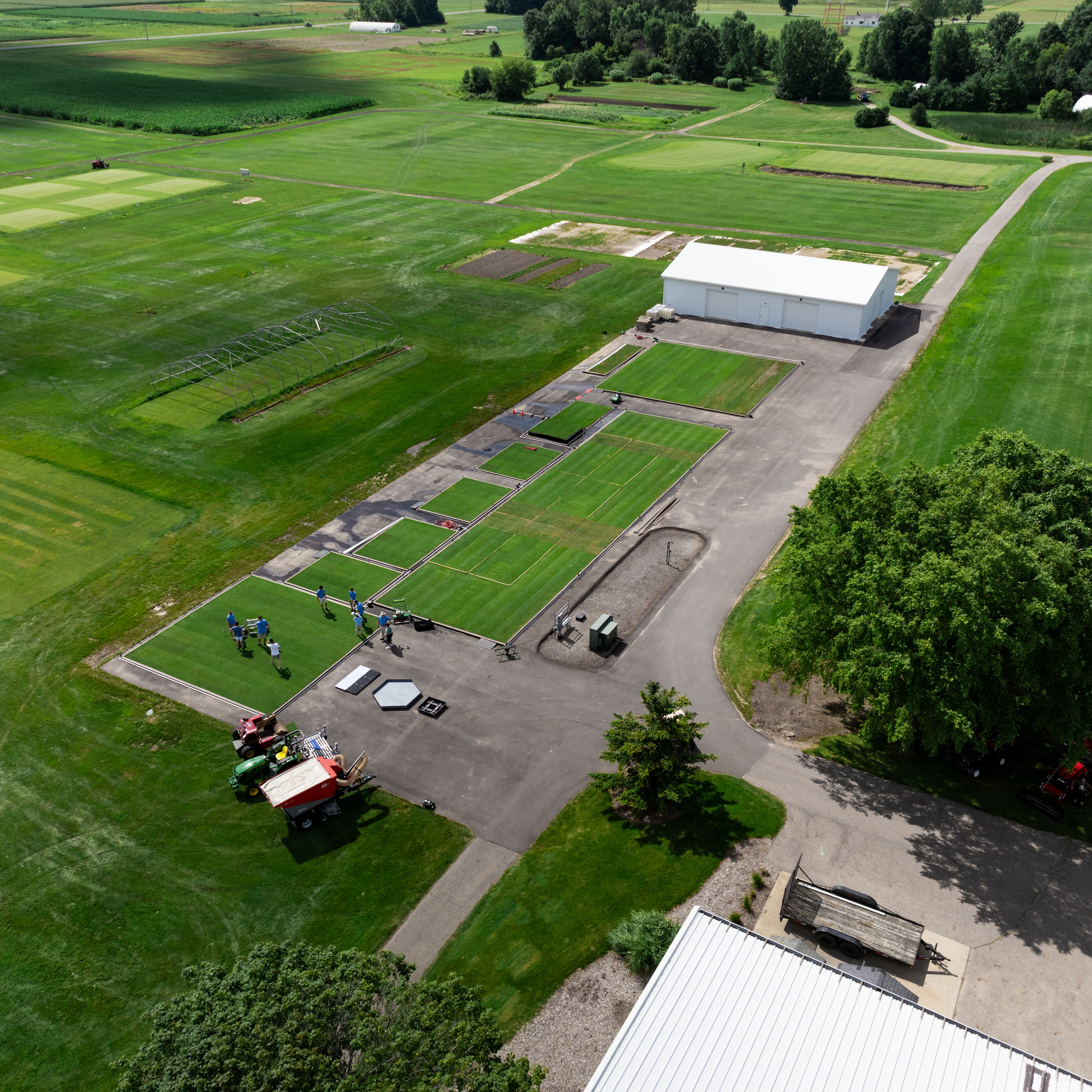 A Michigan State team researched turf grass for the World Cup episode artwork