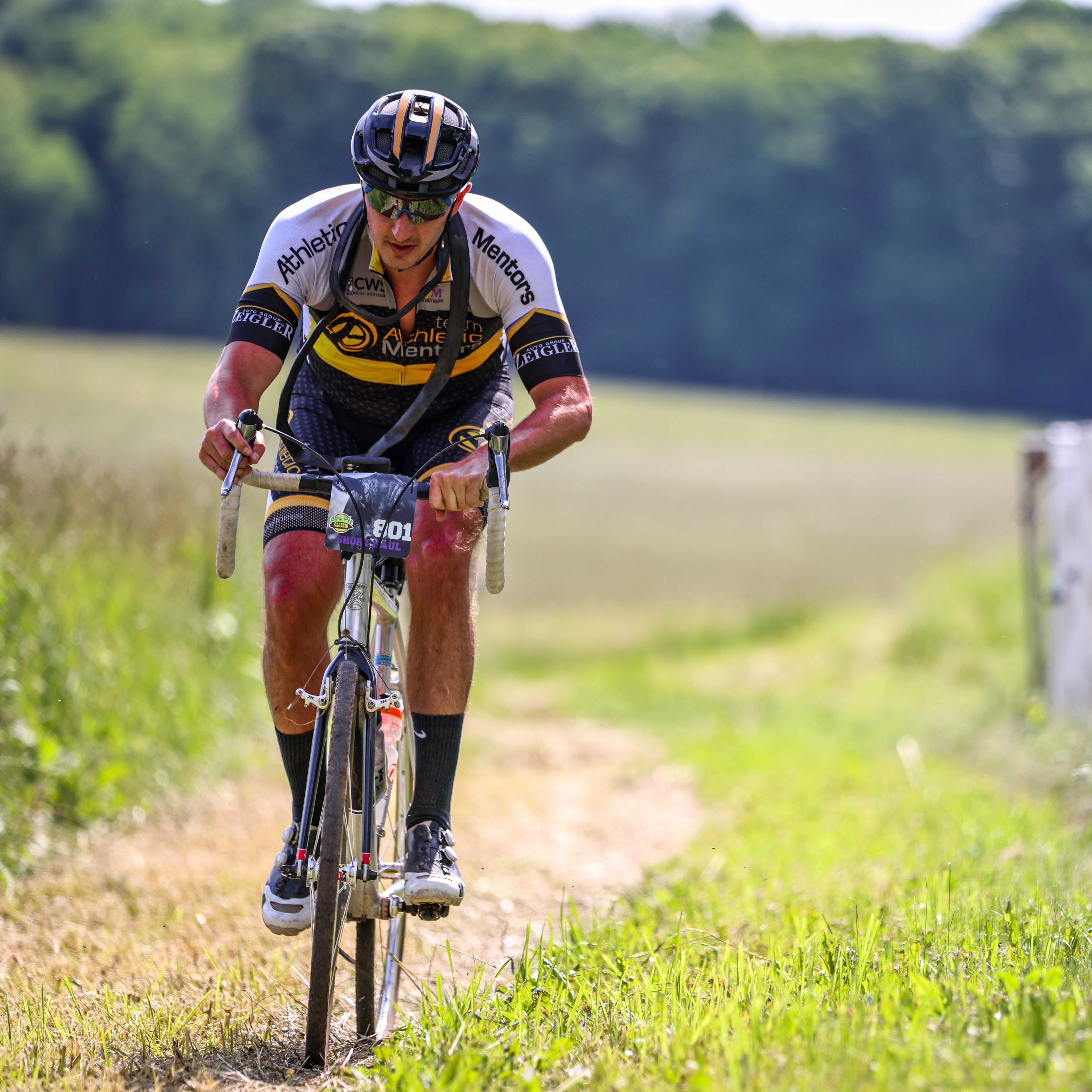 A Brighton man embarks on a statewide bike ride to raise money for Alzheimer's episode artwork