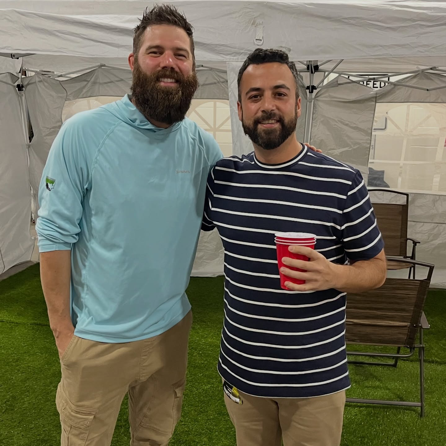 Nick Russo with Jordan Davis