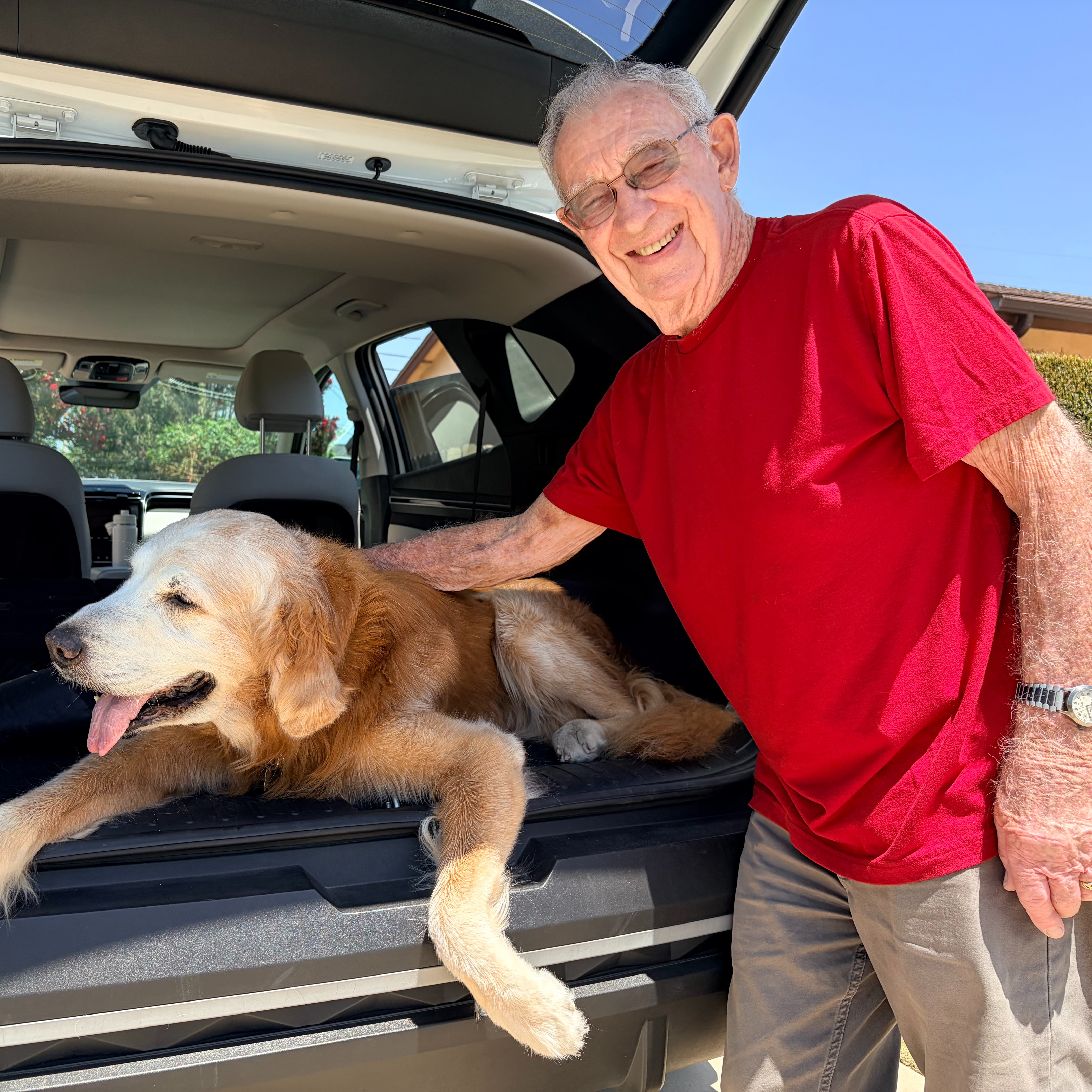 Meet the amazing Carl Stromstedt! At 94 years old, the Navy Veteran spends his days fostering dogs saved by the Southern California Golden Retriever Rescue! episode artwork