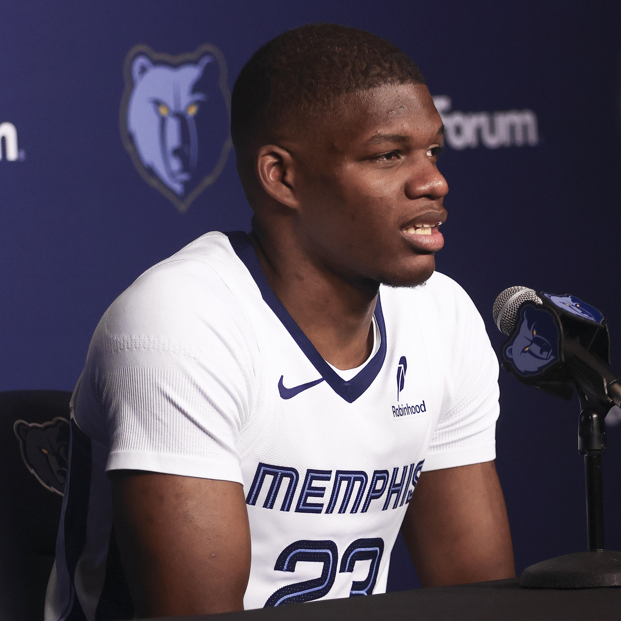 Cedric Coward -- 2025 Memphis Grizzlies Media Day with Gabe Kuhn 9/29/25 -- Full interview