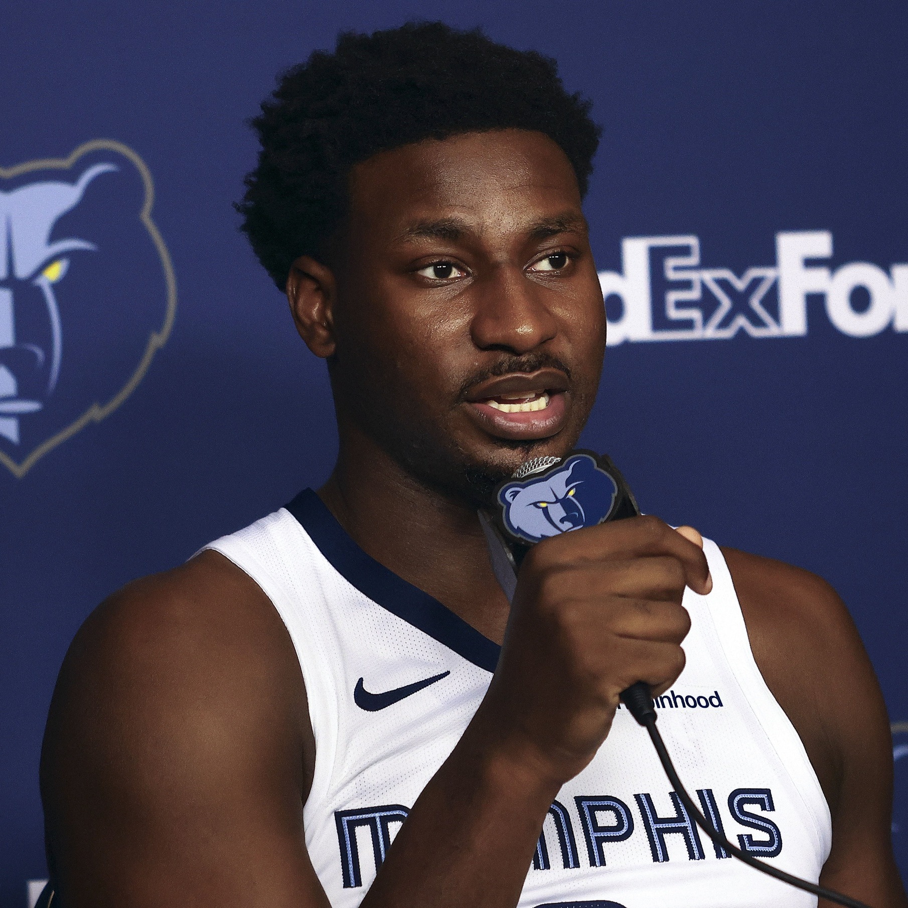 Jaren Jackson Jr. -- 2025 Memphis Grizzlies Media Day with Gabe Kuhn 9/29/25 -- Full interview