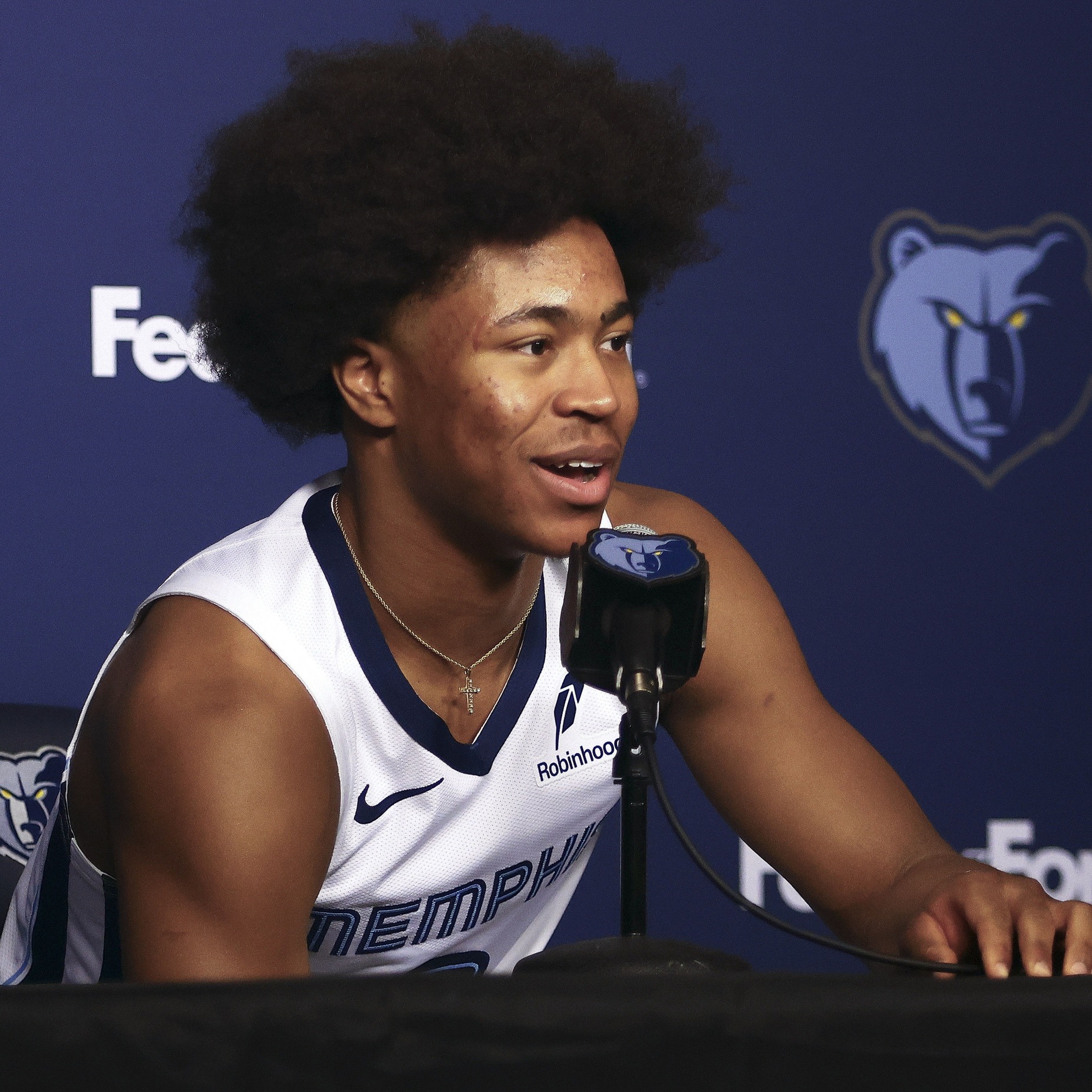 Jaylen Wells-- 2025 Memphis Grizzlies Media Day with Gabe Kuhn 9/29/25 -- Full interview