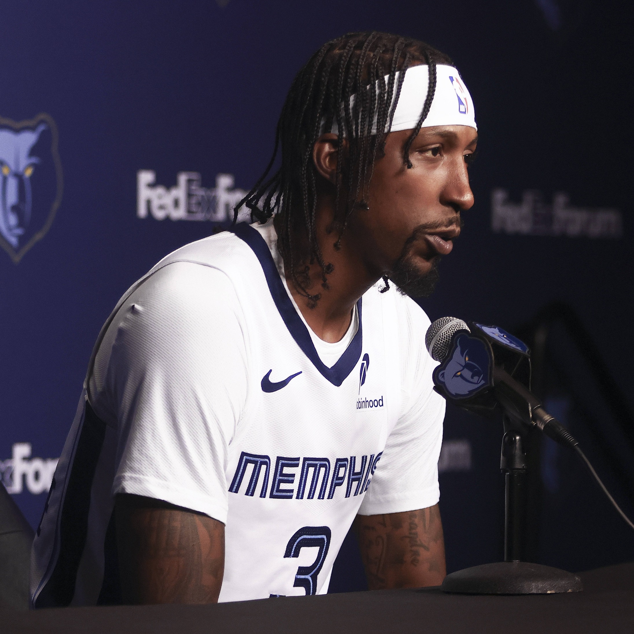 Kentavious Caldwell-Pope -- 2025 Memphis Grizzlies Media Day with Gabe Kuhn 9/29/25 -- Full interview