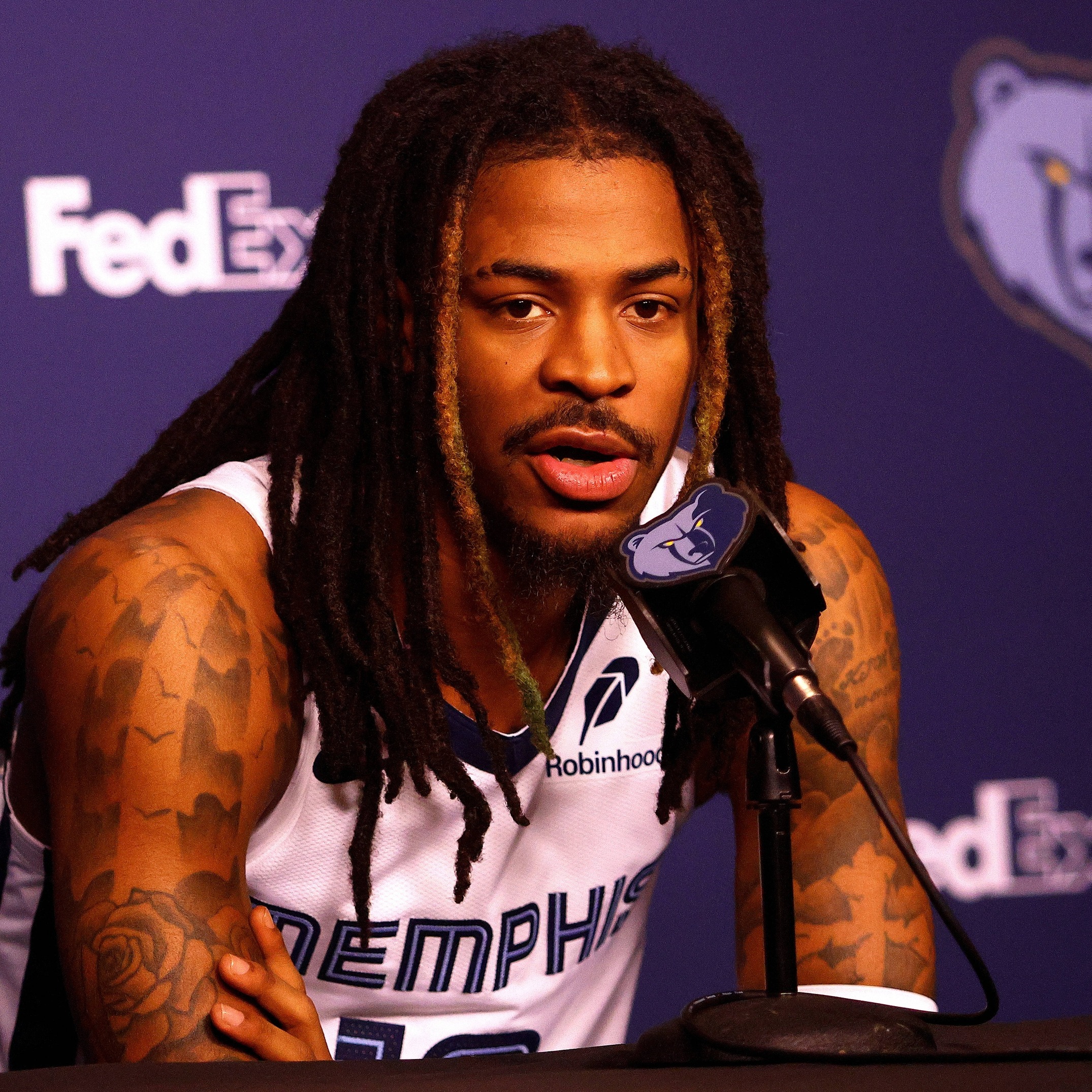 Ja Morant -- 2025 Memphis Grizzlies Media Day with Gabe Kuhn 9/29/25 -- Full interview