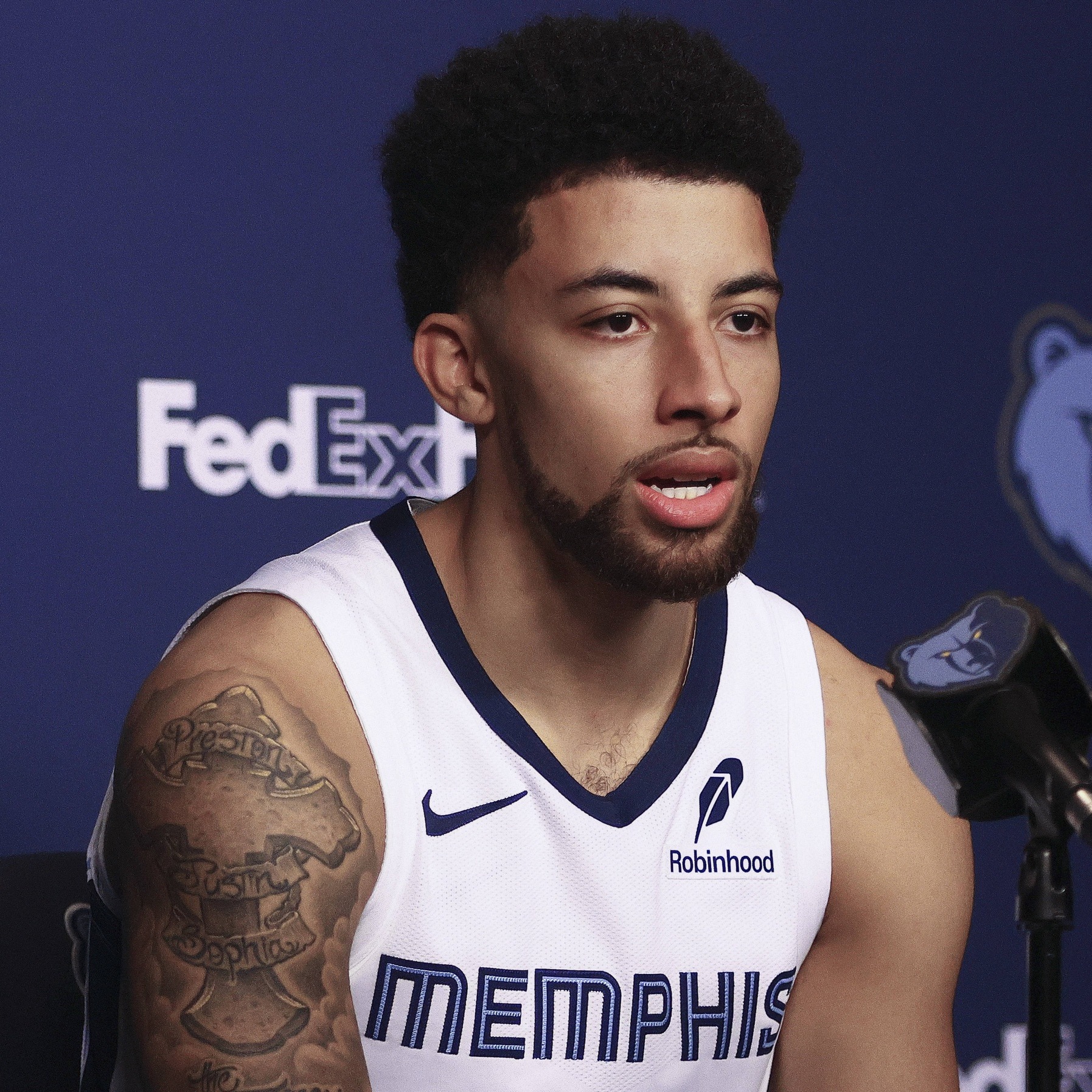 Scotty Pippen Jr - 2025 Memphis Grizzlies Media Day with Gabe Kuhn 9/29/25 -- Full interview