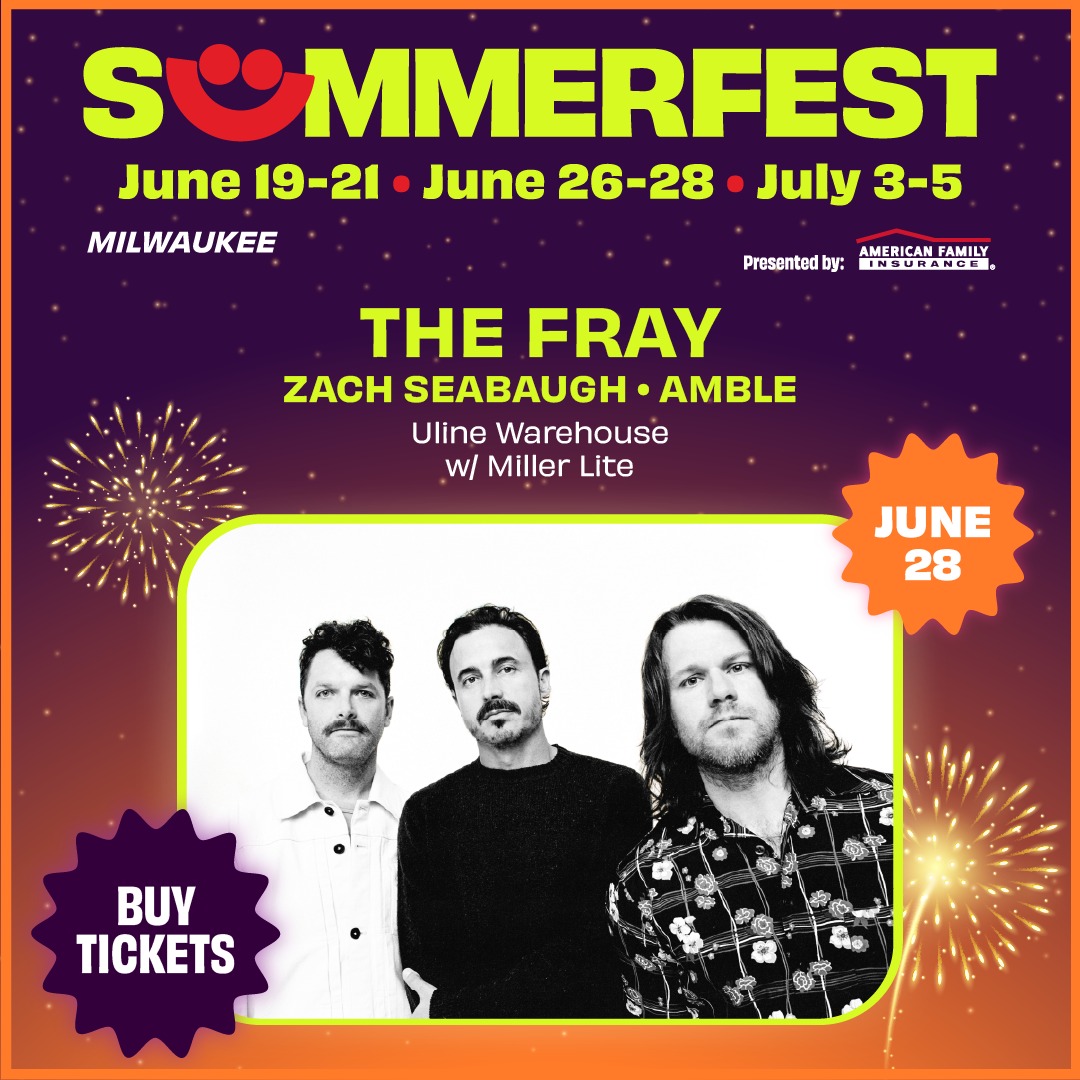 Taume from Lake Geneva won pit wristbands to The Fray! episode artwork
