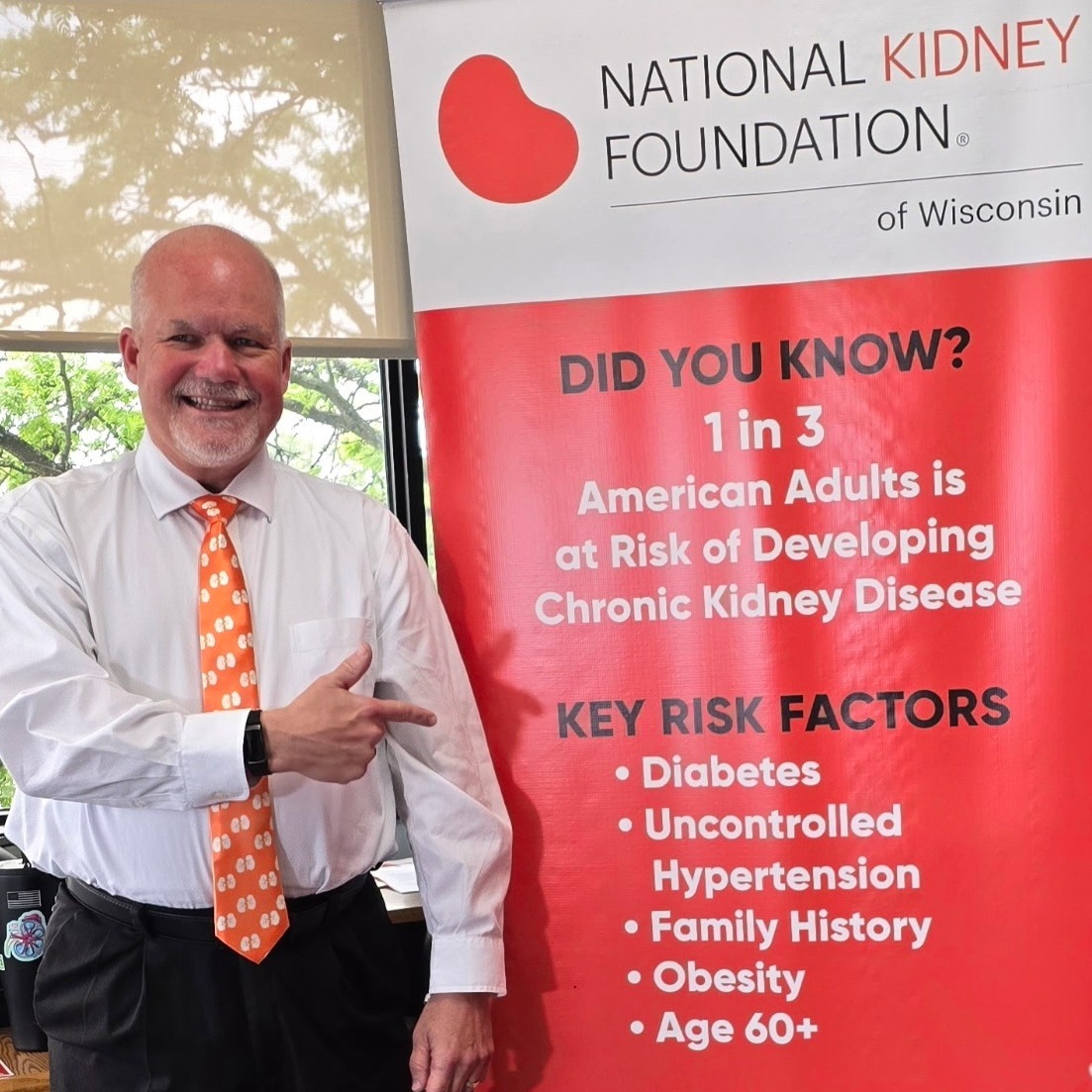 Living kidney donor plans to bike over 100 miles to help raise awareness! episode artwork