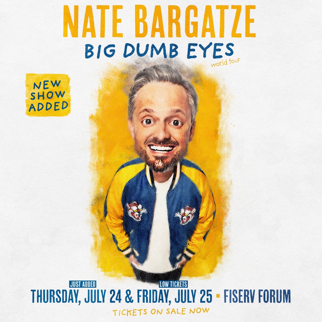 Becky from Menomonee Falls won Nate Bargatze tickets!
