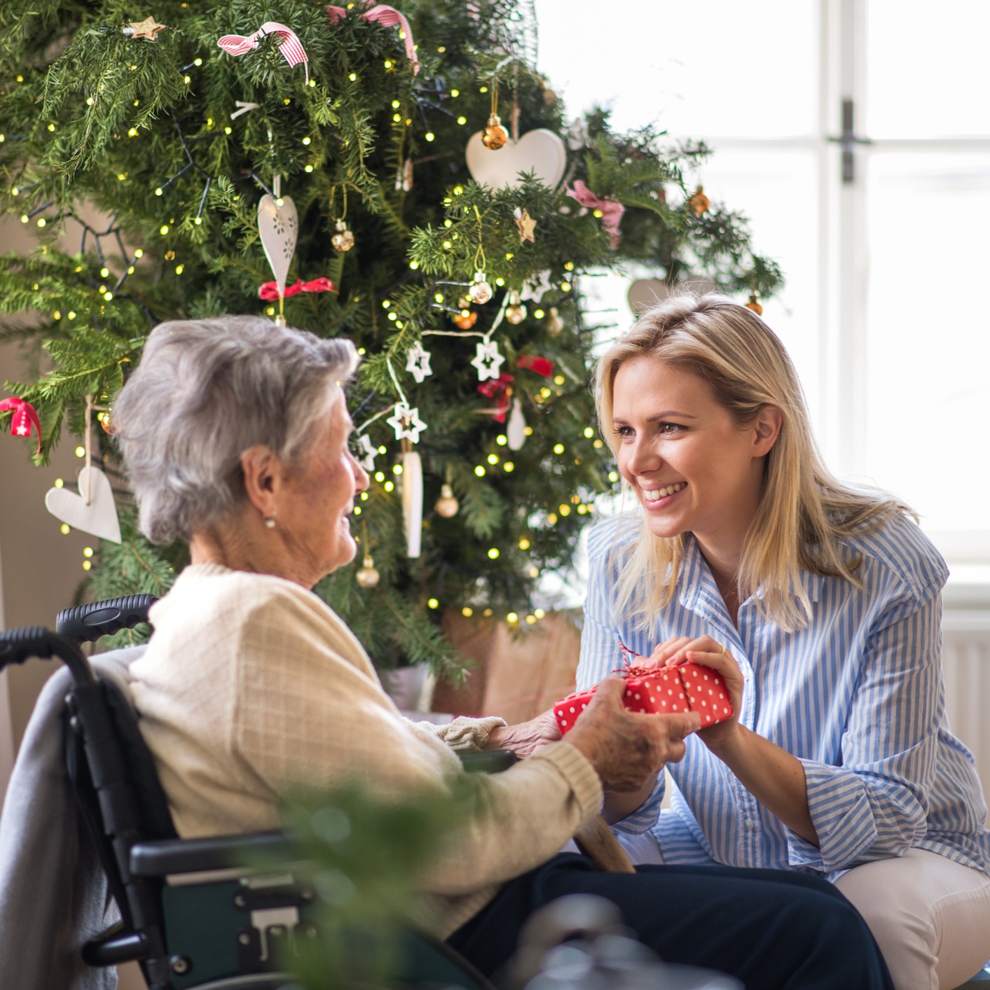 Dr. Varns and Erika Schuld, Allina Health talking Hospice and Palliative Care episode artwork
