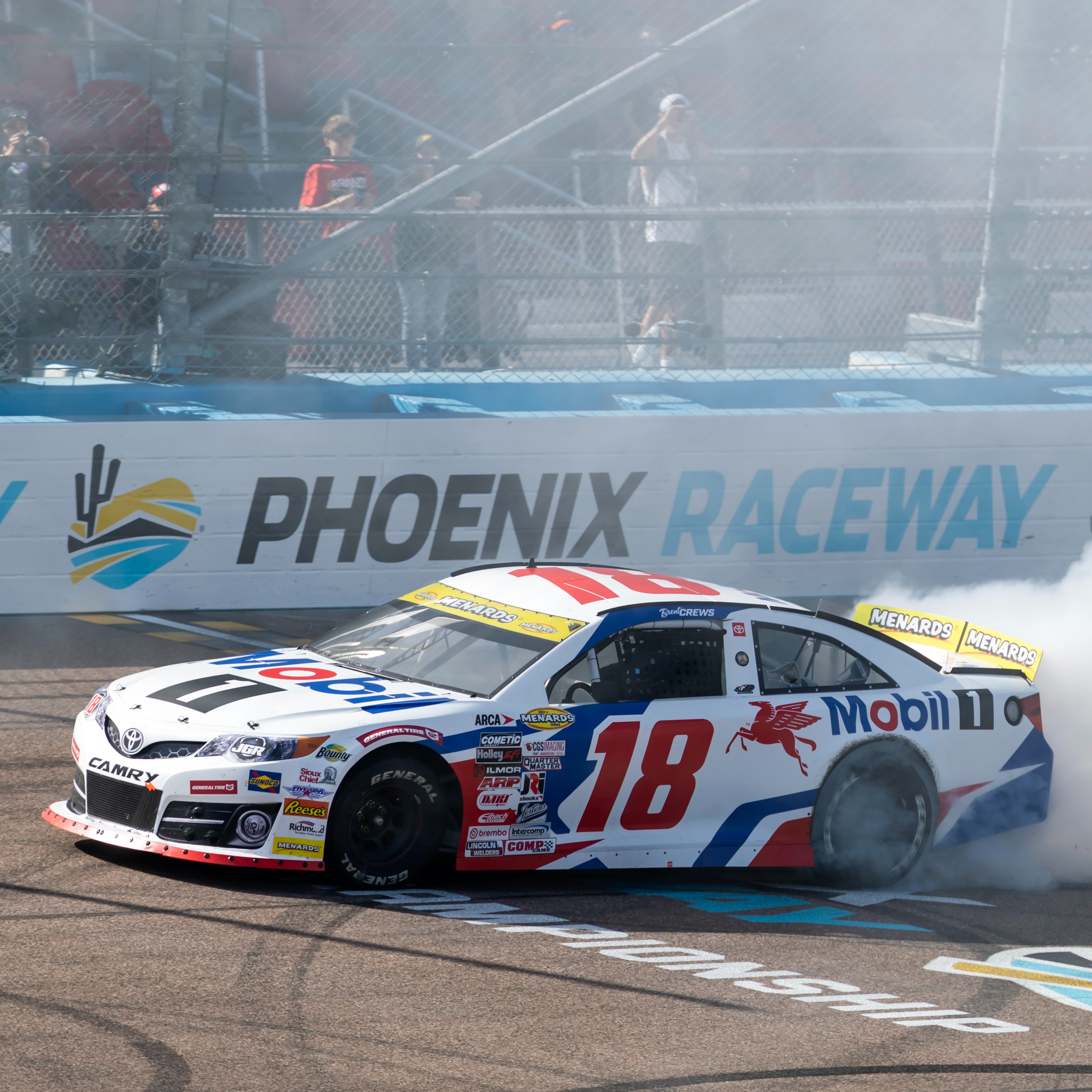 Sheletta didn’t know where the beer was coming from at the NASCAR race episode artwork