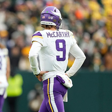 "It's hard for me to see how it's going to get better for J.J. McCarthy this season." "It's hard for me to see how it's going to get better for J.J. McCarthy this season."