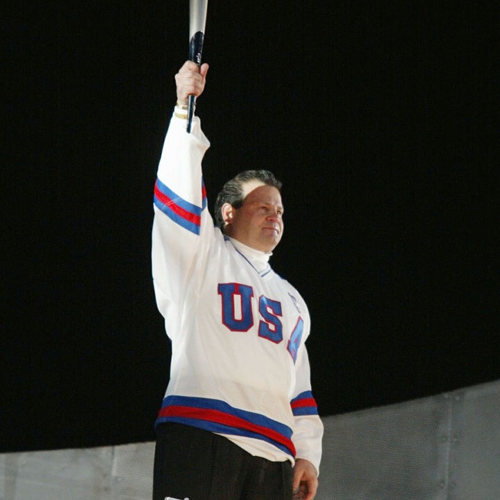 Does Mike Eruzione ever get sick of talking about "The Miracle On Ice?" episode artwork
