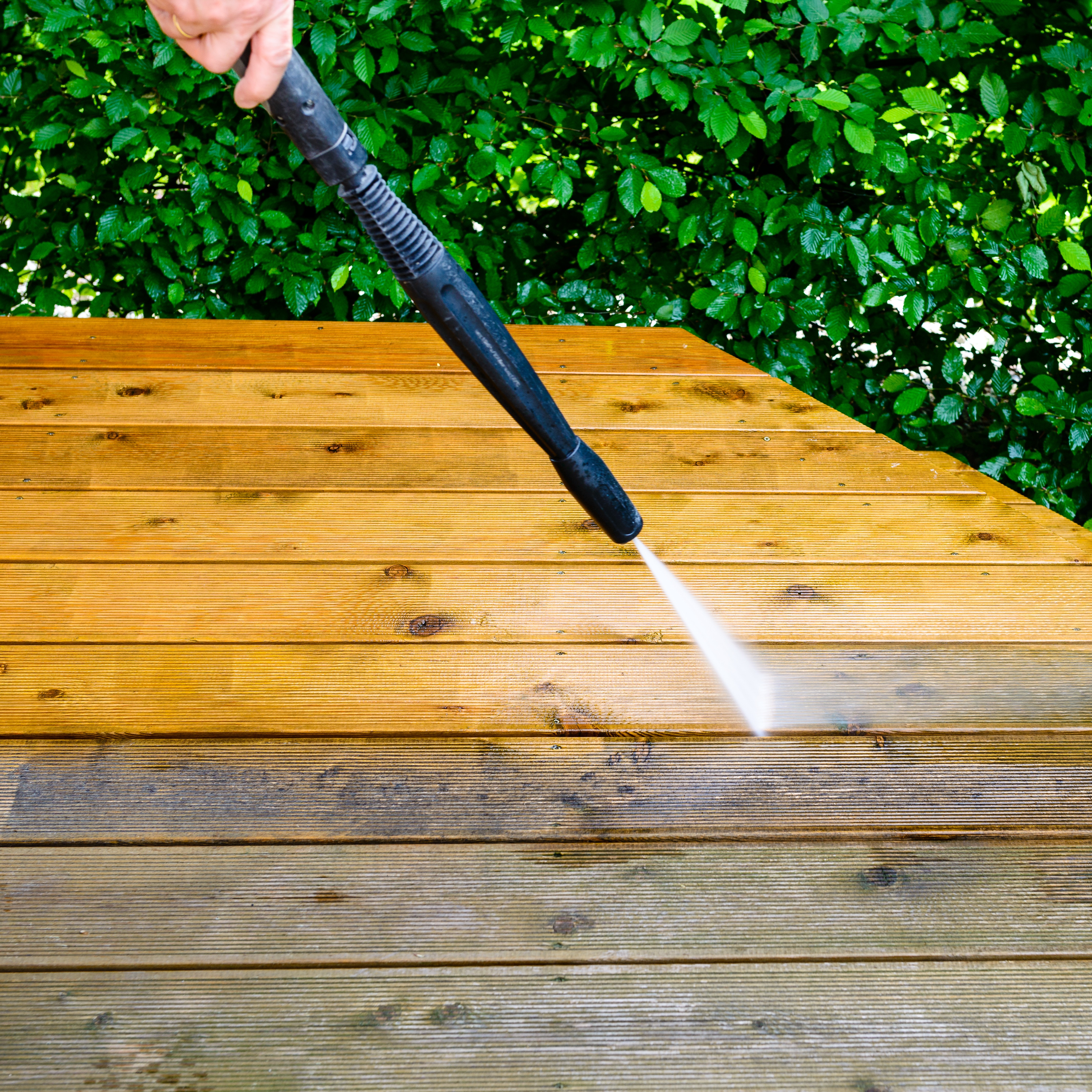 Fixing Failing Deck Footing, Getting Water out of a Garage, Properly Using a Pressure Washer episode artwork