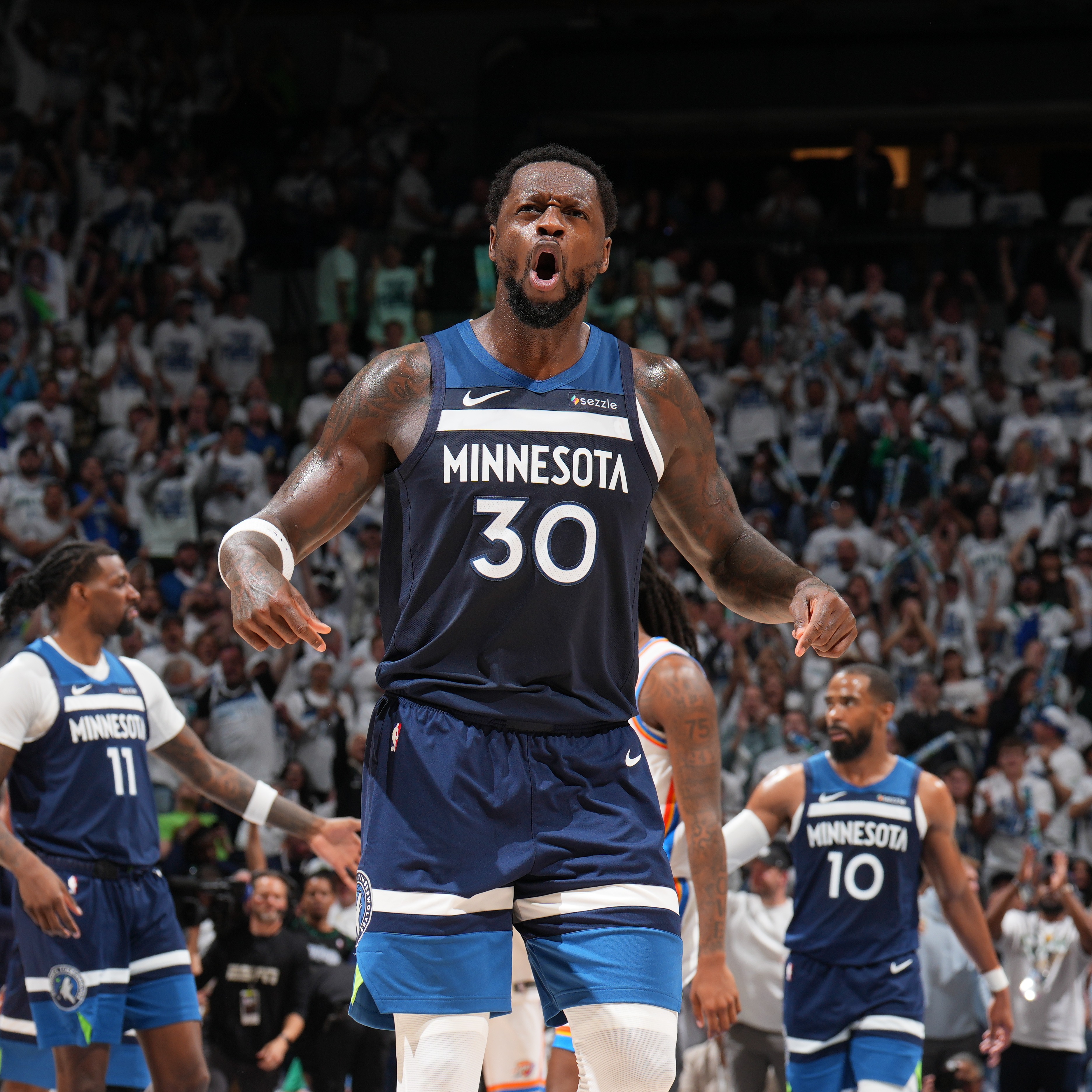 What does Rebekkah Brunson see as a positive difference in the Minnesota Timberwolves so far? episode artwork