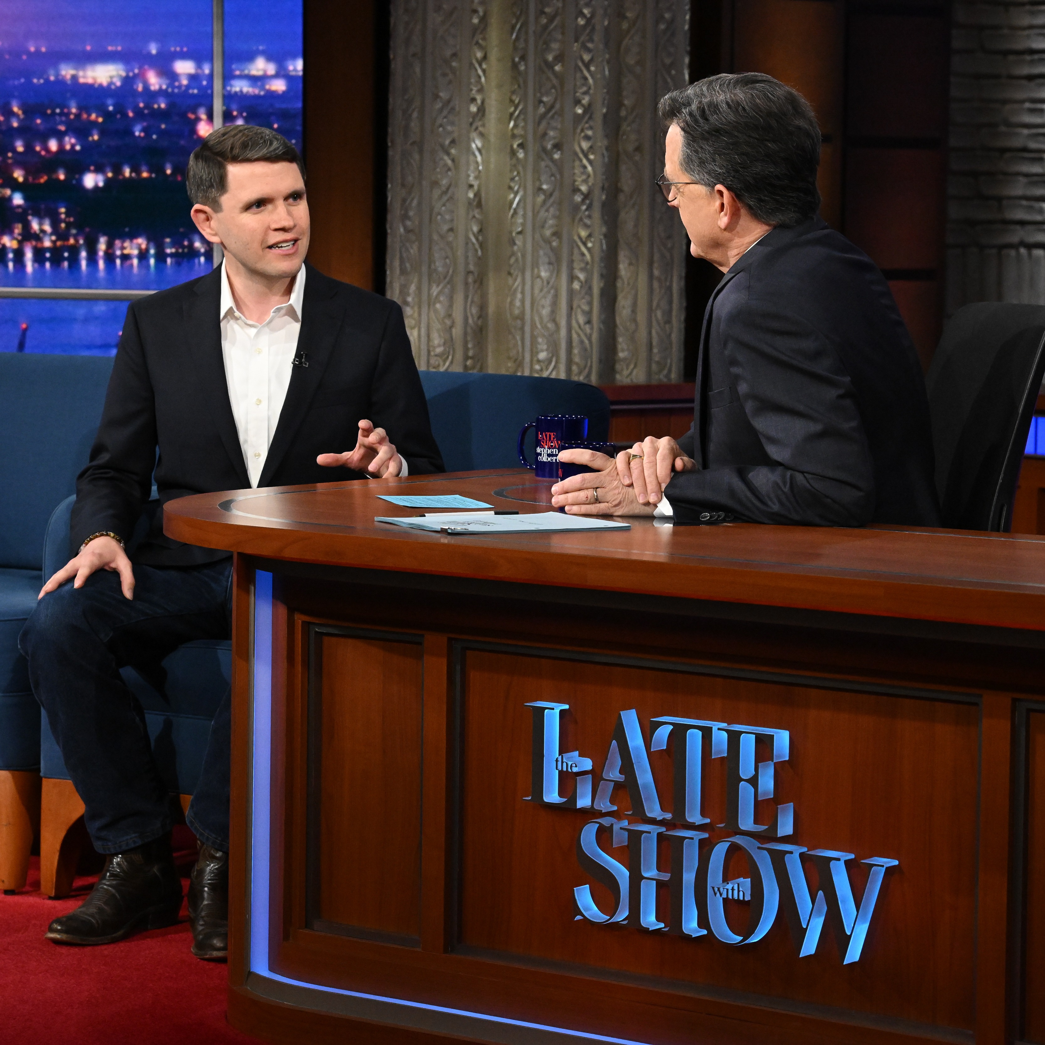 Colbert says FCC You, Kelcey Carlson, Bite of the Night and Headlines episode artwork