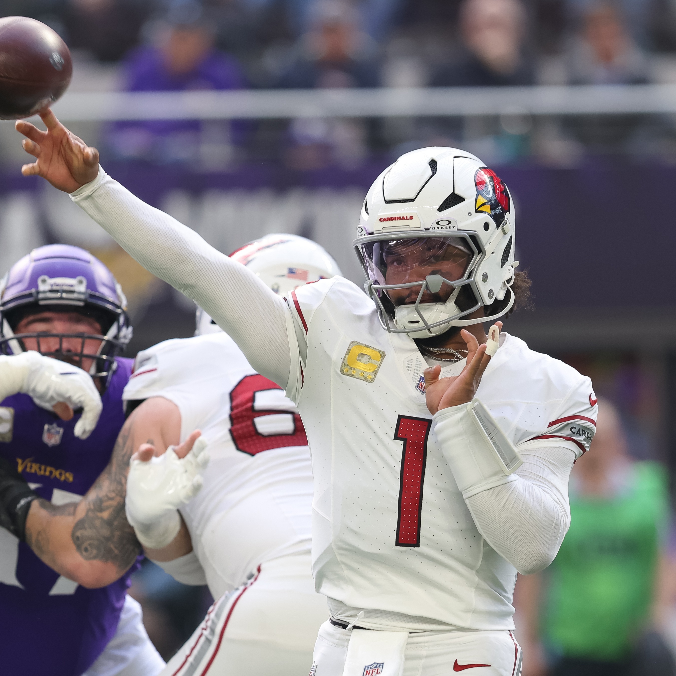 How excited is Michael Rand for Kyler Murray in purple? episode artwork